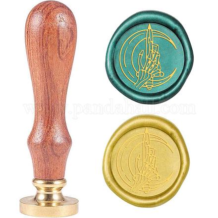 Wax Seal Stamp Set AJEW-WH0208-384-1