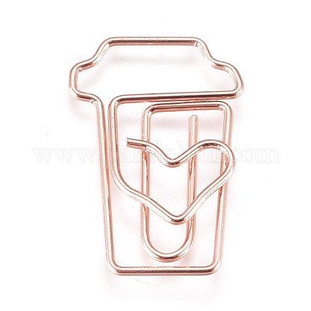 Coffee Cup Shape Iron Paperclips TOOL-L008-016RG-1