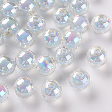 Perles en acrylique transparente X-TACR-S152-15B-SS2113-1