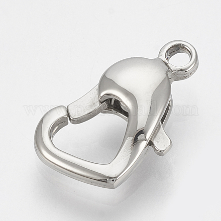 316 Stainless Steel Lobster Claw Clasps STAS-T033-16-1