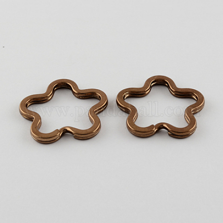 Iron Plating Key Clasp Findings X-KEYC-ZX3977-03-1