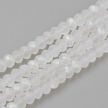 FilI di perline in vetro placcato EGLA-S141-4mm-01E-1