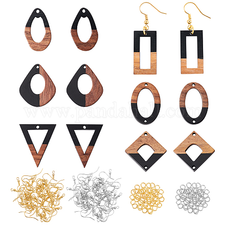 Kits de fabricación de pendientes colgantes diy de olycraft DIY-OC0005-77-1