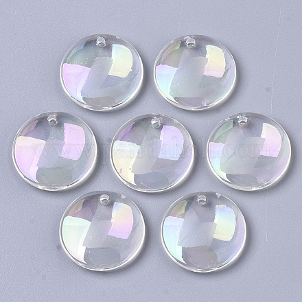 Pendentifs en acrylique transparent  X-PACR-R246-044-1