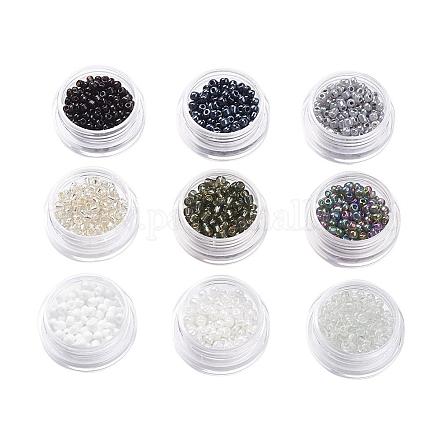 Perline semi di vetro DIY-X0272-3mm-01-1