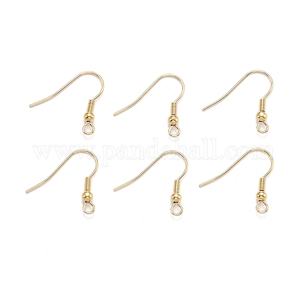 304 Stainless Steel Earring Hooks STAS-D448-036G-1