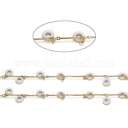 Brass Bar Link Chains CHC-I027-10H-1