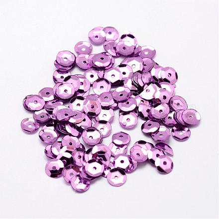 Perles de paillette en plastique PVC-A001-6mm-03-1