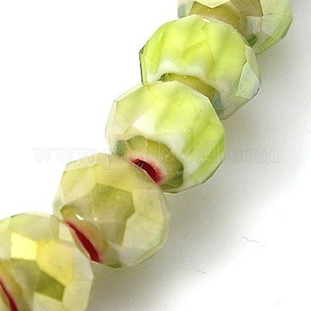 Handmade Millefiori Glass Beads Strands LK-E003-1P-1
