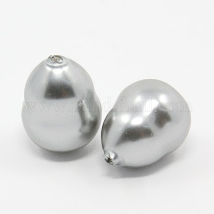 Grade A Shell Pearl Beads BSHE-K001-10A-1
