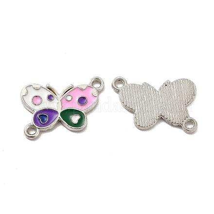 Alloy Enamel Connector Charms PALLOY-F290-13P-01-1