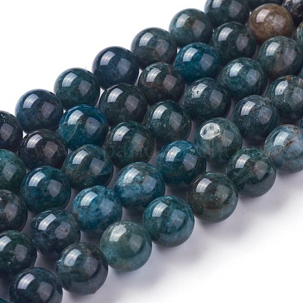 Chapelets de perles en apatite naturelle G-F627-07-E-1