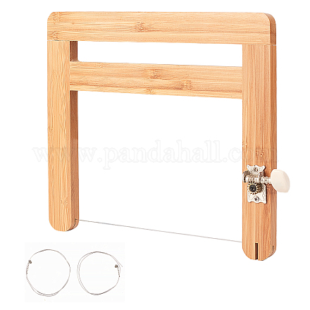 PandaHall Wire Bamboo Soap Cutter TOOL-WH0018-46-1