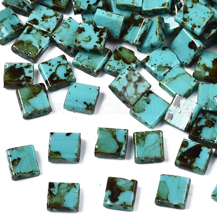 2-trou perles rocailles en verre opaque SEED-N004-001-A03-1