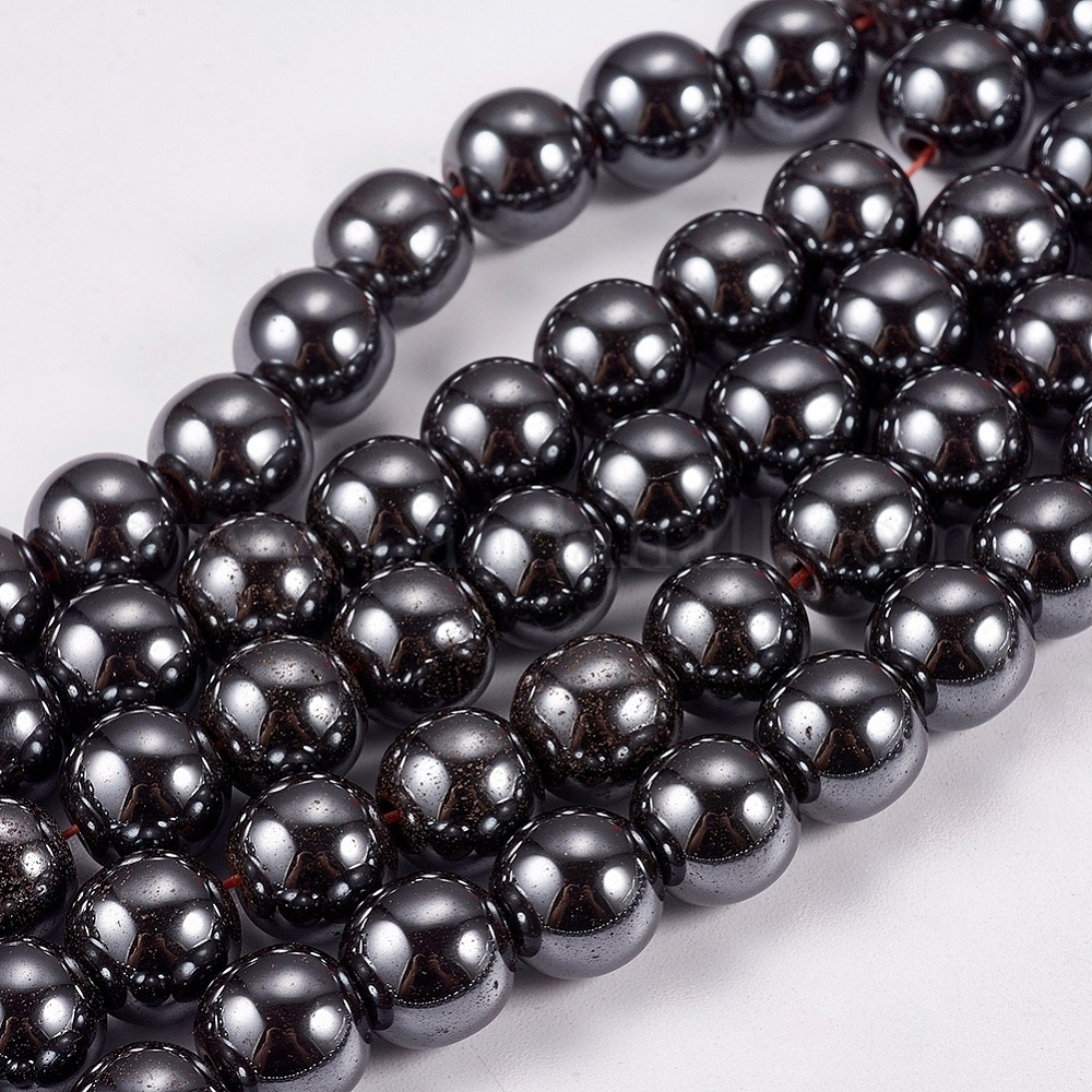 Wholesale Synthetic Hematite Beads Strands