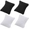 4Pcs 2 Colors Lint Bracelet/Watch Pillow Jewelry Displays, Mixed Color, 8x7.5x4.7cm, 2pcs/color