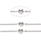 Tarnish Resistant 304 Stainless Steel Cable Chains, with 201 Stainless Steel Textured Heart Links, Soldered, with Spool, Stainless Steel Color,Heart: 5.5x7x0.5mm, Link: 2x1.5x0.5mm, about 32.8 Feet(10m)/roll