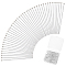 PH PandaHall 400pcs Flat Head Pins, 35mm(1.3 inch) 304 Stainless Steel Jewelry Making Pins Craft Headpin 22 Guage Bendable Pins for Beading Dangle Earring Bracelet Necklace Jewelry, Head 1.4mm