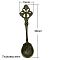 Tibetan Style Alloy Big Pendants, Kitchen Utensil Pendants, Spoon, Cadmium Free & Nickel Free & Lead Free, Silver Color, 59x15x4mm