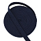 Cotton & Silk Blended Yarns Ribbon for Sword Handle Decoration, Midnight Blue, 1/2 inch(13mm), about 5.47 Yards(5m)/Roll