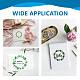 Tampons transparents en plastique pvc personnalisés DIY-WH0618-0022-4