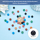 Perline di pietre preziose miste naturali e sintetiche arricraft G-AR0003-47-2