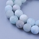 Chapelets de perles en aigue-marine naturelle G-G785-06A-3