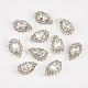 Cabochons Diamante de imitación de la aleación MRMJ-T014-14B-1