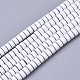 Spray Painted Non-magnetic Synthetic Hematite Beads Strands G-R468-04-M-3
