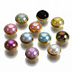 Imitation Pearl ABS Plastic Sewing Buttons BUTT-T009-8mm-M-G-2