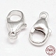 925 Sterling Silver Lobster Claw Clasps STER-F014-10A-1