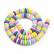 Handmade Polymer Clay Beads Strands CLAY-N008-064-A18-2