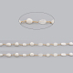 Handgefertigte Perlenketten aus natürlichem Regenbogenmondstein aus Trommelstein CHC-L045-014-2