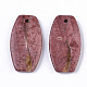 Jaspe policromado natural/piedra picasso/colgantes de jaspe picasso G-S366-003-3