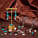 arricraft 189 Pcs 2 Sizes Turquoise Cross Beads TURQ-AR0001-26-4