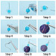 DIY Earring Making DIY-SC0008-39-3