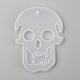 Хэллоуин поделки череп кулон силиконовые Молды X-DIY-P006-41-3