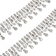Cheriswelry Iron Crystal Rhinestone Cup Chain CH-CW0001-02-3