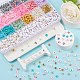 Kits de fabrication de bracelets de perles en argile polymère bricolage DIY-FS0002-29-5
