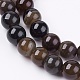 Natural Agate Beads Strand G-L083-8mm-06-3