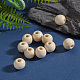 Natural Wood Beads TB12mmY-17-LF-4
