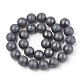 Electroplate Shell Pearl Beads Strands SHEL-T005-10A-2
