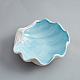 Platos de joyería de cerámica con forma de concha WG73918-03-1