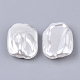 Perles d'imitation perles en plastique ABS OACR-T022-10-2