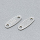 925 Sterling Silver Chain Tabs STER-T002-248S-2