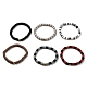 Conjuntos de pulseras elásticas de cuentas de heishi de arcilla polimérica hechas a mano BJEW-JB05902-05-1