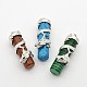 Natural & Synthetic Gemstone Pendants G-M161-M-1