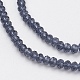 Chapelets de perles en verre transparente   GLAA-F076-B01-3