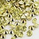 Grade AAA Pointed Back Resin Rhinestones CRES-R120-3.5mm-15-1