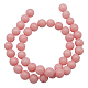 Chapelets de perles en jade Mashan naturel X-DJAD-18D-02-2